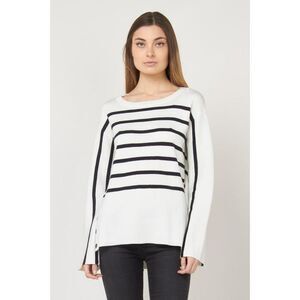 Gas White Wool Women's Sweatshirt